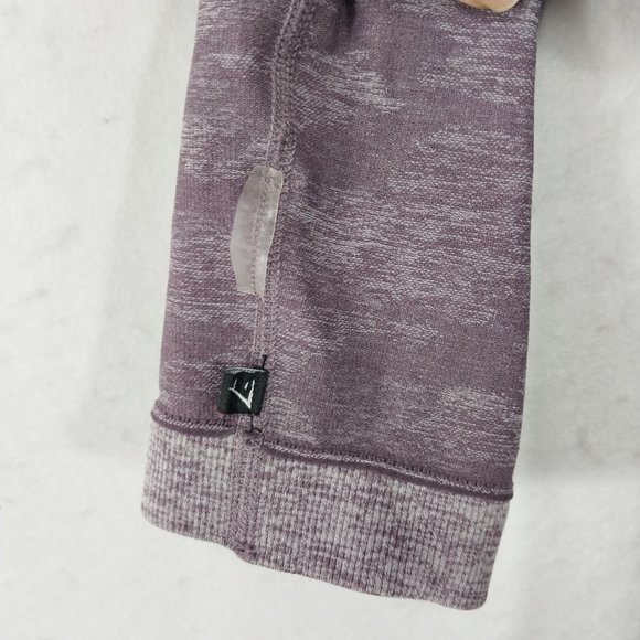 Gymshark Leggings Medium Purple Mauve Camo Seamless High Waist Workout Athletic - Picture 9 of 12